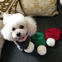 HKM-8396989 Wool Pet Scarf for Cats and Dogs - Casual Style, M & XL Sizes Available