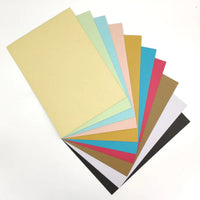 HKM-839699 A4 230gsm Embossed Texture Cardstock Paper in Multiple Colours – 50 Sheets Pack