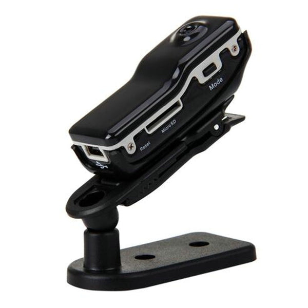 HKM-839763 Mini Action Camera for Outdoor Sports, Portable ABS Design, Black Color