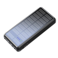 HKM-839955 Dual-Wire Solar Power Bank with Input and Output Ports