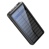 HKM-839955 Dual-Wire Solar Power Bank with Input and Output Ports