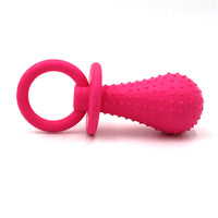 HKM-8400189 Pet-Friendly TPR Rubber Pacifier Toy (Small: 9.5cm x 3.8cm, Large: 14cm x 5.5cm)