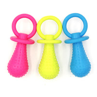 HKM-8400189 Pet-Friendly TPR Rubber Pacifier Toy (Small: 9.5cm x 3.8cm, Large: 14cm x 5.5cm)