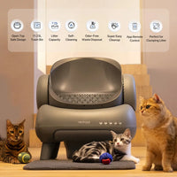 HKM-840019 Automatic Self-Cleaning Cat Litter Box with Odour Control for Large Cats