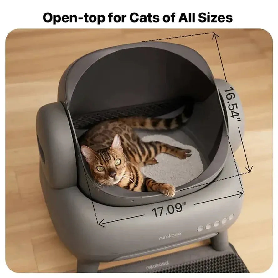 HKM-840019 Automatic Self-Cleaning Cat Litter Box with Odour Control for Large Cats