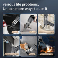 HKM-840147 Portable Multi-Purpose Vacuum Cleaner with Integrated Blowing and Suction Function for Efficient Dust Removal