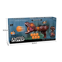 HKM-840211 Dinosaur Shooting Game Toy with Soft Foam Balls for Kids Ages 2-7