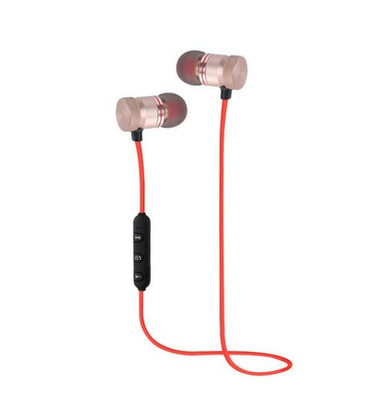 HKM-840467 Magnetic Wireless Bluetooth Sports Headset with Stereo Sound and Call Function