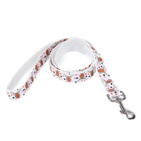 HKM-8404925 Multicolor Check Stripe Dog Leash - Imitation Nylon Traction Belt, 2.5cm x 12cm