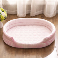 HKM-8405181 Cooling Ice Silk Dog Mat for Comfortable Pet Resting
