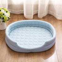 HKM-8405181 Cooling Ice Silk Dog Mat for Comfortable Pet Resting