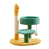 HKM-8405949 Cactus Cat Climbing Frame with Sisal Rope and Flower Design