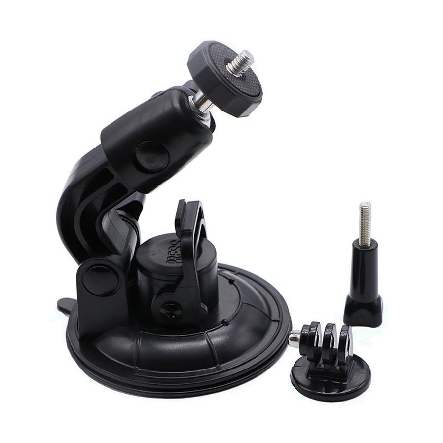 HKM-840787 Strong Big Suction Cup for Action Cameras - 9cm Diameter with Screw and Adapter