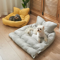 HKM-8409149 Universal Pet Mattress for Small, Medium, and Large Pets - Machine Washable, Durable, and Comfortable Sleeping Solution