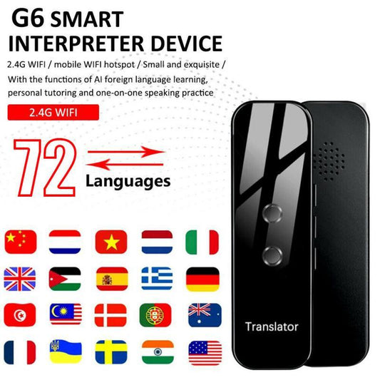 HKM-840915 G6 Language Translator with Multiple Language Support and Real-Time Voice Translation