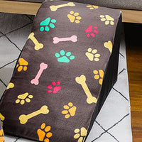 HKM-8409277 Non-slip Pet Staircase for Small Dogs and Kittens - Removable and Washable, Available in Multiple Colors and Patterns