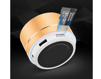 HKM-841043 Compact Wireless Bluetooth Speaker with AUX and TF Card Support - Portable Audio Solution