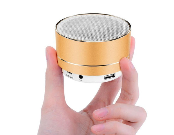 HKM-841043 Compact Wireless Bluetooth Speaker with AUX and TF Card Support - Portable Audio Solution