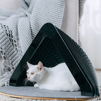 HKM-8410941 Enclosed Cat House for All Seasons - Keeps Pets Warm in Winter