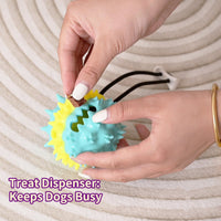 HKM-8412349 Interactive Multi-Color Pet Toy with Sound and Treat Dispensing Features