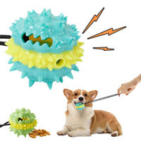 HKM-8412349 Interactive Multi-Color Pet Toy with Sound and Treat Dispensing Features