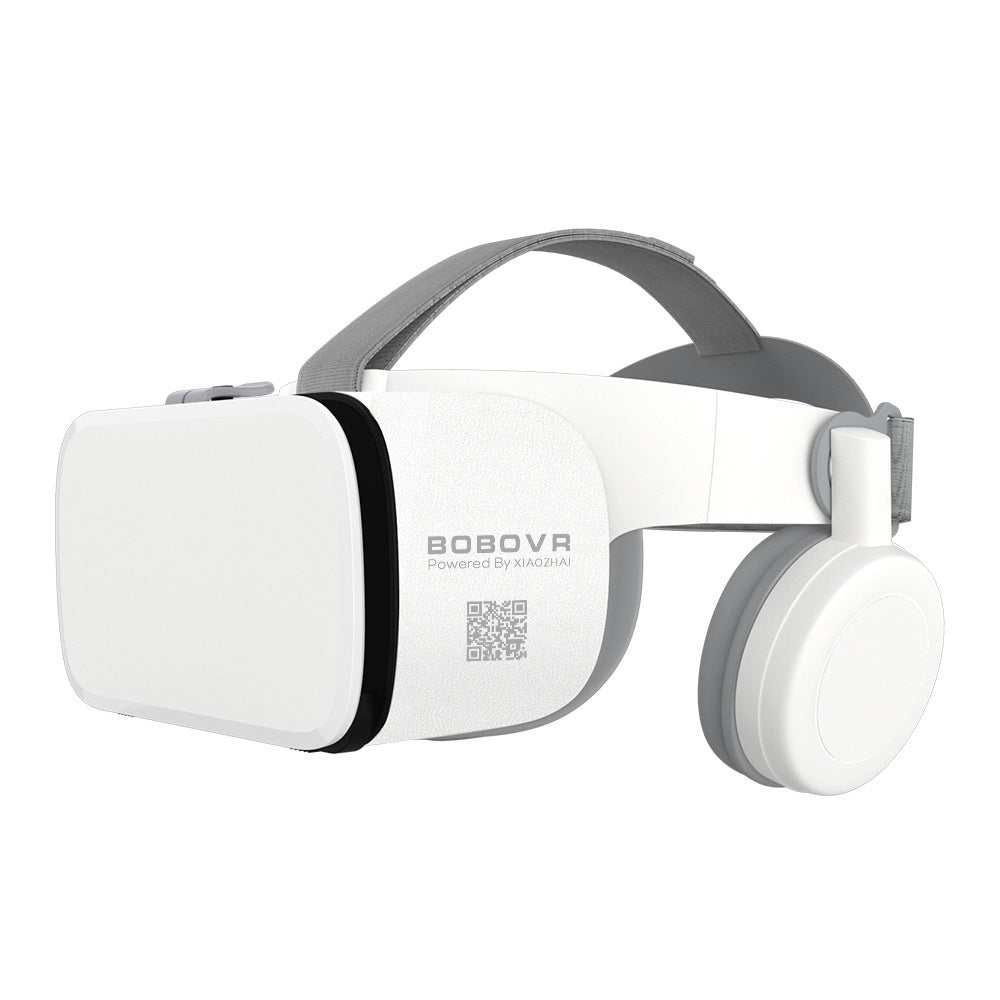 HKM-841235 Bluetooth Wireless VR Headset with Remote Control for 3D Viewing, Compatible with Mobile Phones