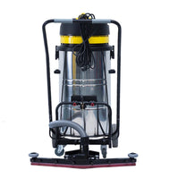 HKM-841299 Heavy-Duty 80L Wet and Dry Vacuum Cleaner with Silent Motor and Back Floor Squeegee