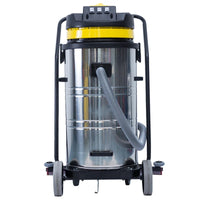 HKM-841299 Heavy-Duty 80L Wet and Dry Vacuum Cleaner with Silent Motor and Back Floor Squeegee