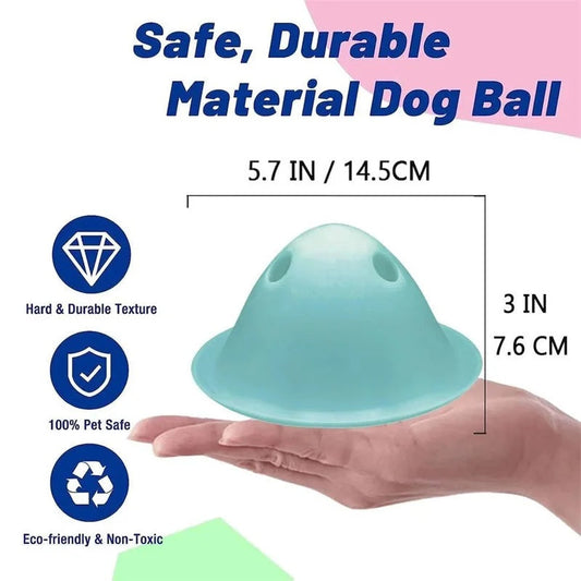HKM-8414141 Interactive Dog Chew Toy with Hidden Treats for Mental Stimulation - Available in Multiple Colors