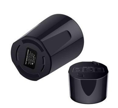 HKM-841427 Car Wireless Charging Cup with QI Standard, Micro USB Interface, 10W/7.5W/5W Power Output