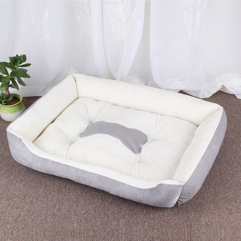 HKM-8414909 Washable Soft Polyester Pet Mat for Dogs - Comfortable and Cozy Design