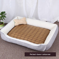 HKM-8414909 Washable Soft Polyester Pet Mat for Dogs - Comfortable and Cozy Design