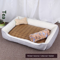 HKM-8414909 Washable Soft Polyester Pet Mat for Dogs - Comfortable and Cozy Design