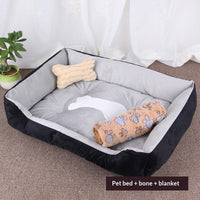 HKM-8414909 Washable Soft Polyester Pet Mat for Dogs - Comfortable and Cozy Design
