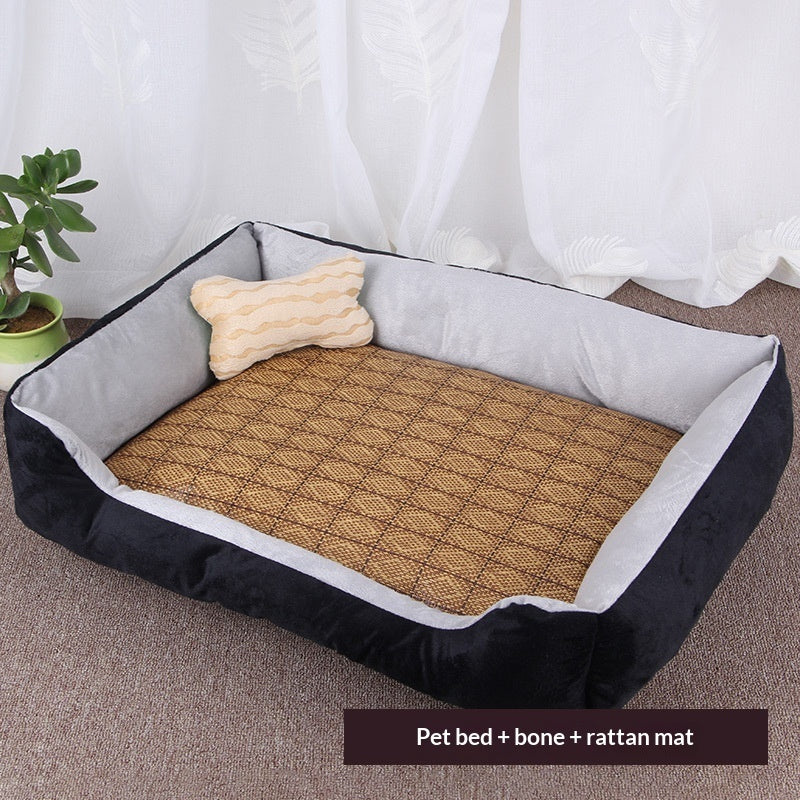 HKM-8414909 Washable Soft Polyester Pet Mat for Dogs - Comfortable and Cozy Design