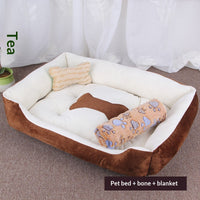 HKM-8414909 Washable Soft Polyester Pet Mat for Dogs - Comfortable and Cozy Design
