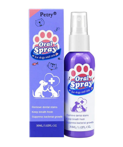 HKM-841619 Dog Dental Care Spray for Fresh Breath and Clean Teeth