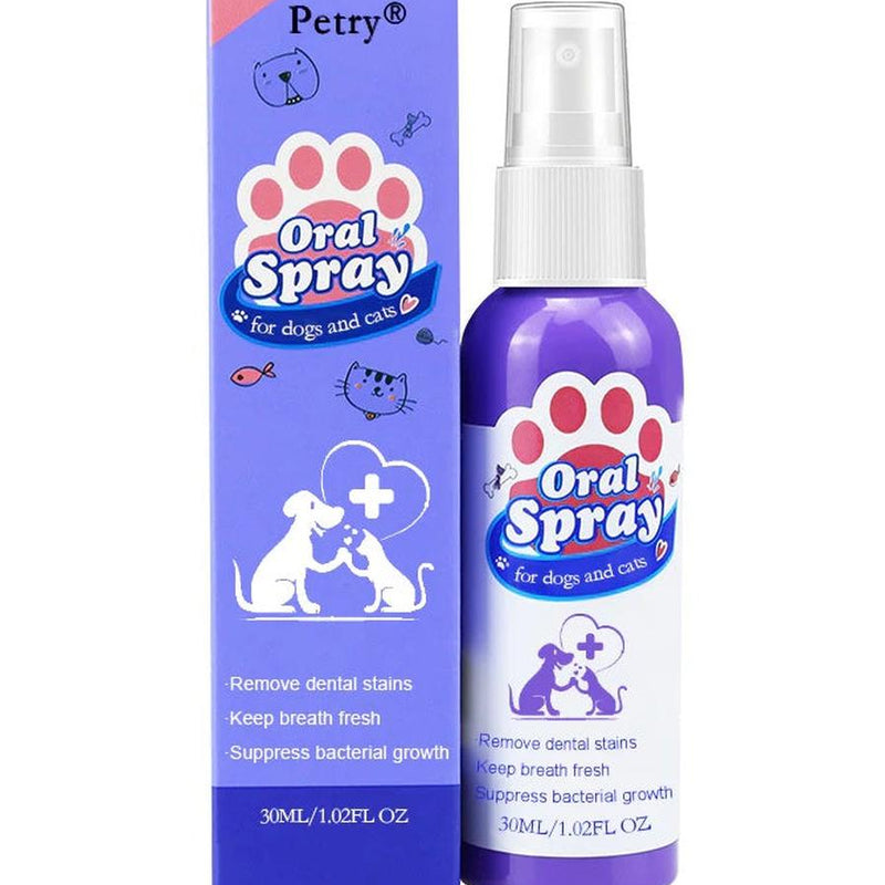 HKM-841619 Dog Dental Care Spray for Fresh Breath and Clean Teeth