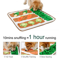 HKM-8416317 Pet Smelling Mat in Beige - Soft Polar Fleece Texture for Engaging Playtime