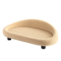 HKM-8416829 Integrated Cat Scratch Board and Sofa with Sisal, Anti-Dandruff, and Scratch-Resistant Features in Buffalo Gray and Emerald Green
