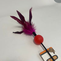 HKM-8417469 Color-Changing Cat Teaser with Feather and Toy Ball