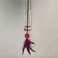 HKM-8417469 Color-Changing Cat Teaser with Feather and Toy Ball