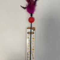 HKM-8417469 Color-Changing Cat Teaser with Feather and Toy Ball