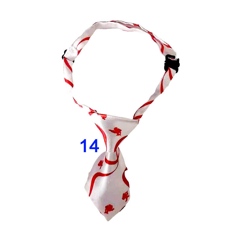 HKM-8418621 Festive Polyester Pet Tie for Cats and Dogs - Perfect for All Occasions