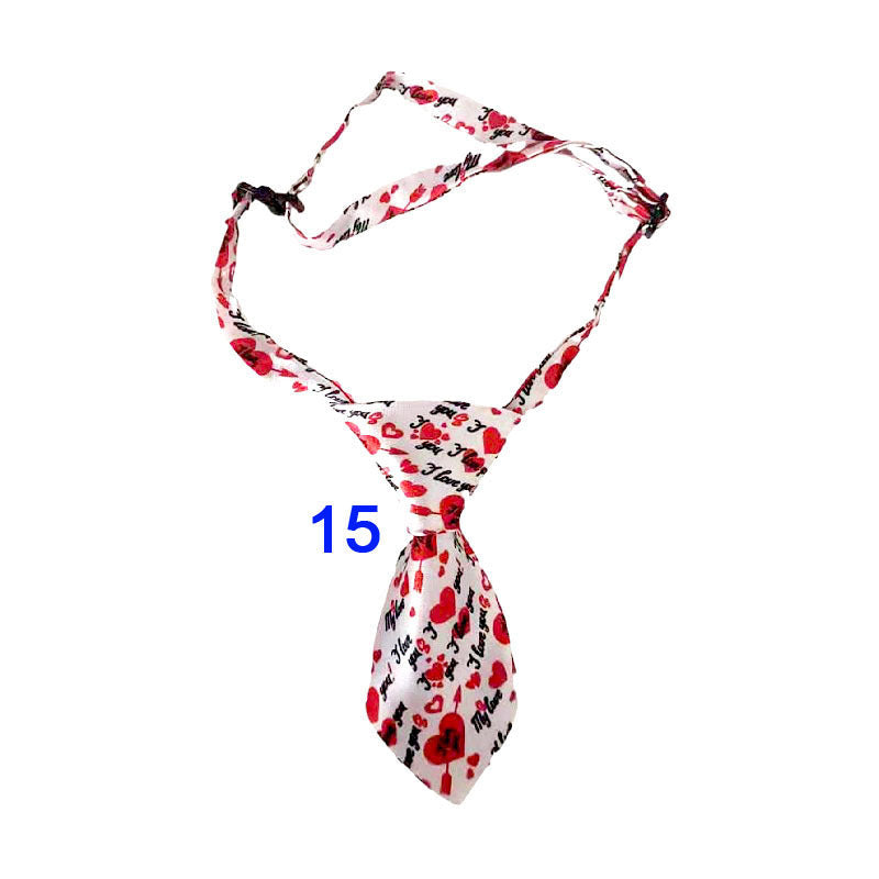 HKM-8418621 Festive Polyester Pet Tie for Cats and Dogs - Perfect for All Occasions