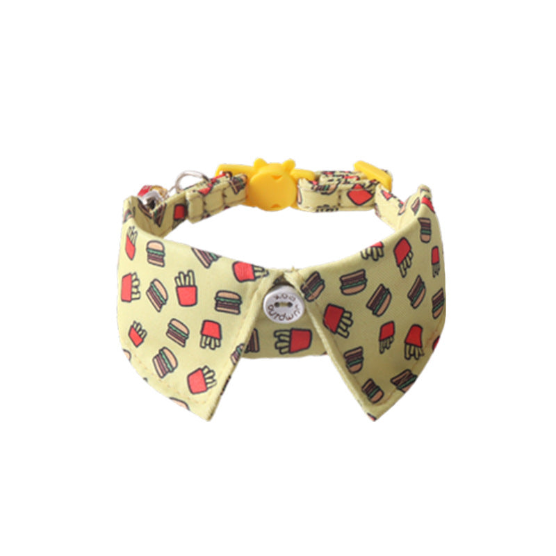 HKM-8419261 Colorful Pet Collars with Metal Accessories in Various Fun Designs