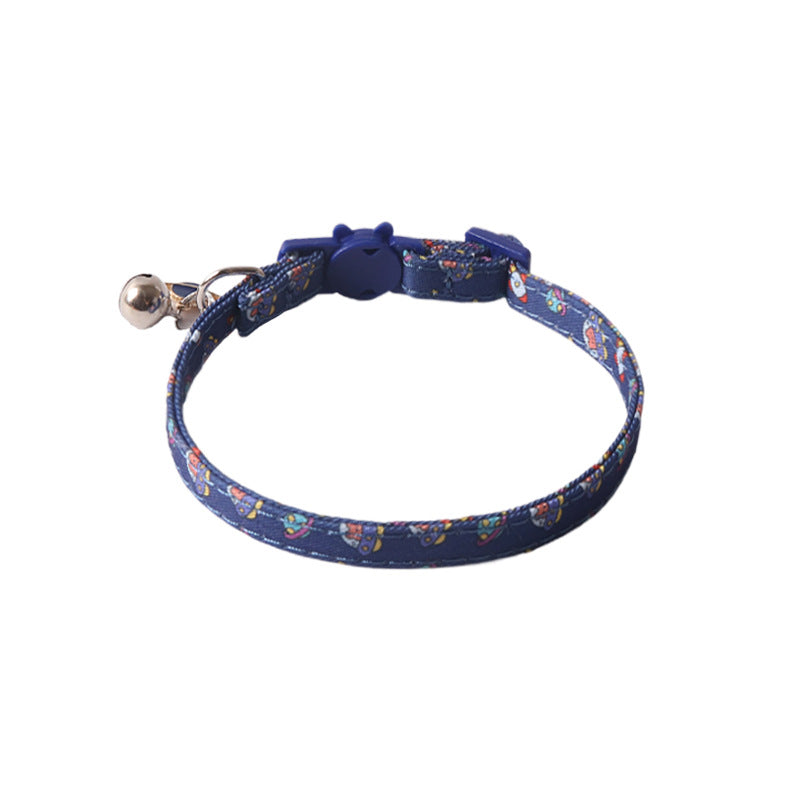HKM-8419261 Colorful Pet Collars with Metal Accessories in Various Fun Designs