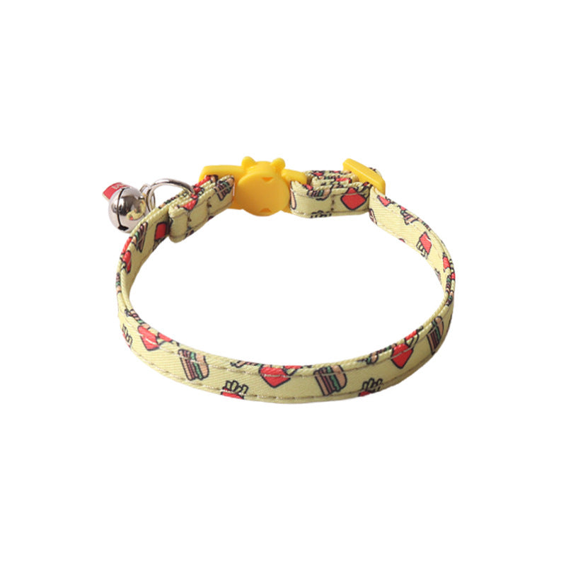 HKM-8419261 Colorful Pet Collars with Metal Accessories in Various Fun Designs