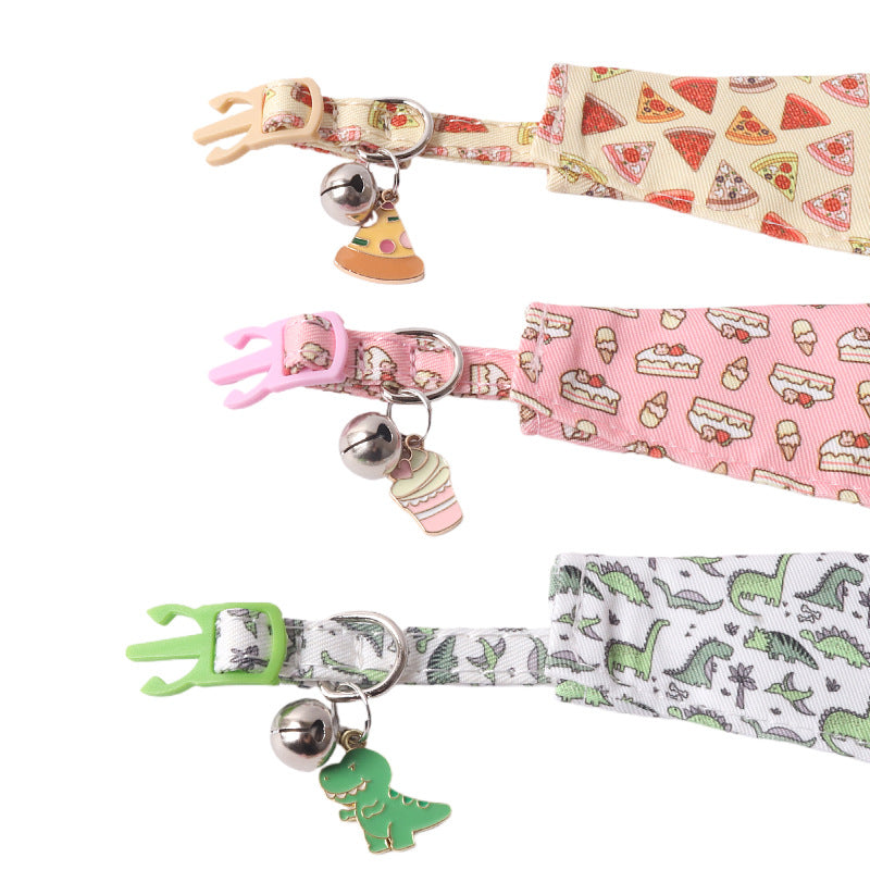HKM-8419261 Colorful Pet Collars with Metal Accessories in Various Fun Designs