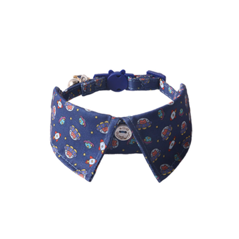 HKM-8419261 Colorful Pet Collars with Metal Accessories in Various Fun Designs